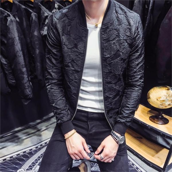 men's jackets nice men luxury wine red black grey party jacket outfit club bar coat casaca hombre autumn tide jacquard bomber 4xl, Black;brown
men's jackets nice men luxury wine red black grey party jacket outfit club bar coat casaca hombre autumn tide jacquard bomber 4xl, Black;brown