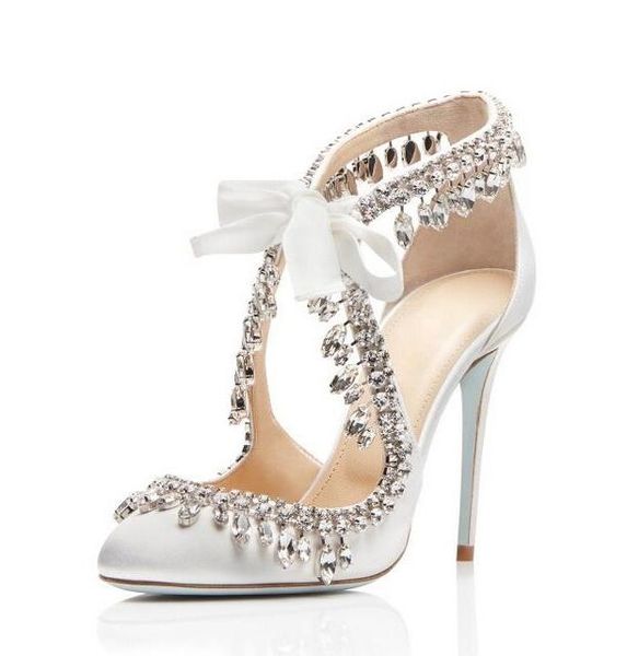 dress shoes elegant white satin wedding bride bling crystal tassel lace-up cut-out high heels women pumps plus size, Black
dress shoes elegant white satin wedding bride bling crystal tassel lace-up cut-out high heels women pumps plus size, Black