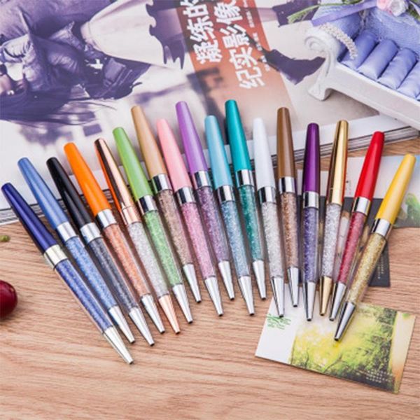 ballpoint pens writing pen fashion pick crystal metal stationery office rhinestone supplies for student, Blue;orange
ballpoint pens writing pen fashion pick crystal metal stationery office rhinestone supplies for student, Blue;orange