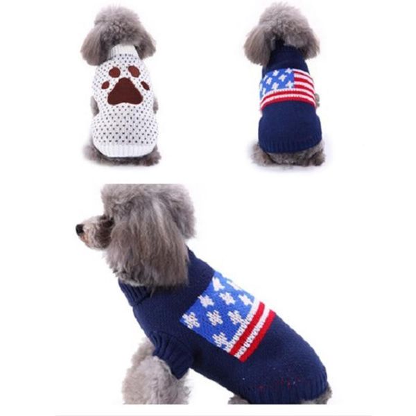 dog apparel winter cartoon bone striped turtleneck clothes warm christmas sweater for small dogs pet snowflake clothing products
dog apparel winter cartoon bone striped turtleneck clothes warm christmas sweater for small dogs pet snowflake clothing products