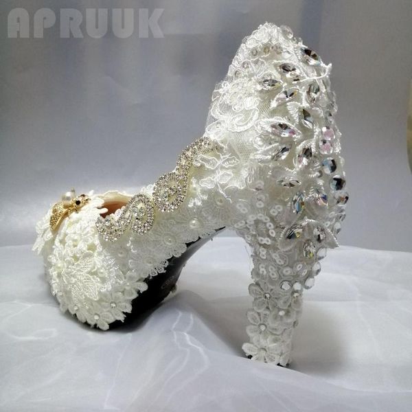 dress shoes 2021 arrival round toes womens wedding block super high 11cm heels woman lace party white crystal, Black
dress shoes 2021 arrival round toes womens wedding block super high 11cm heels woman lace party white crystal, Black