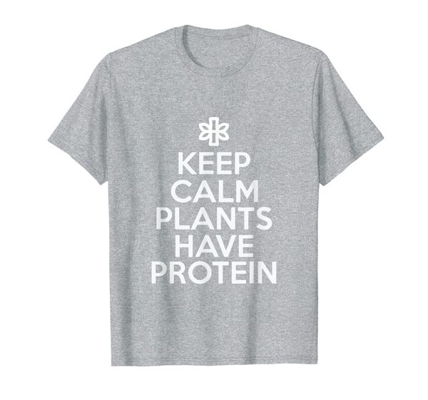 Keep Calm Plants Have Protein Vegan Plant Based Diet Fitness T-Shirt, Mainly pictures
Keep Calm Plants Have Protein Vegan Plant Based Diet Fitness T-Shirt, Mainly pictures