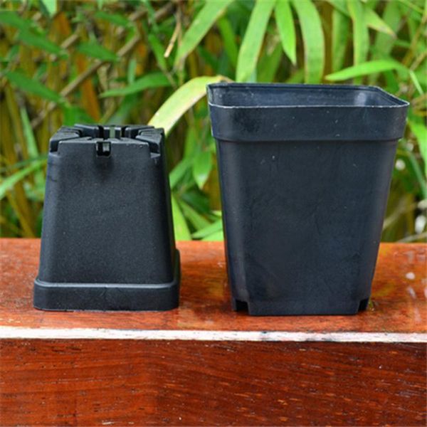 planters & pots 100pcs plastic small flowerpots square mini succulent pot without plates for bonsai (black)
planters & pots 100pcs plastic small flowerpots square mini succulent pot without plates for bonsai (black)