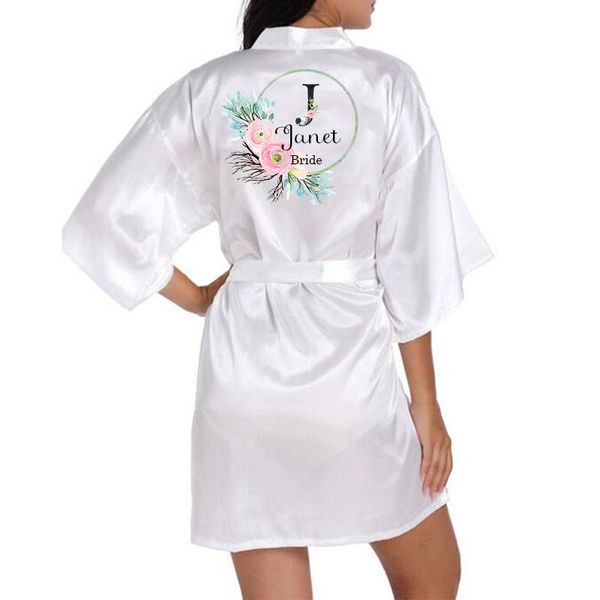 women's sleepwear personalized robes satin printed gown wedding bride bridesmaid robe women ladies long nightgrowns, Black;red
women's sleepwear personalized robes satin printed gown wedding bride bridesmaid robe women ladies long nightgrowns, Black;red