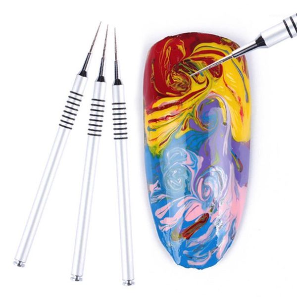 50pcsmanicure tools paint pen coloured drawing or pattern scale design sketch nail painting flowers brush1, Silver
50pcsmanicure tools paint pen coloured drawing or pattern scale design sketch nail painting flowers brush1, Silver