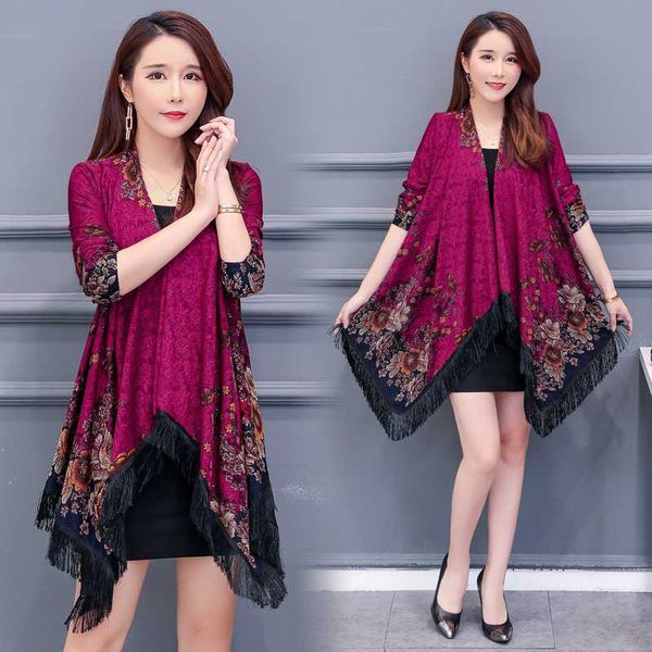 women's blouses & shirts kimono cardigan print womens and long sleeve loose tassel hem blouse women plus size blusas chemisier femme t, White
women's blouses & shirts kimono cardigan print womens and long sleeve loose tassel hem blouse women plus size blusas chemisier femme t, White