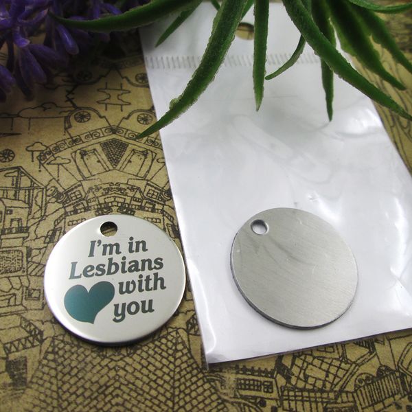 40pcs--stainless steel charms"i am in lesbians with you" more style choosing diy pendants fo necklace, Bronze;silver
40pcs--stainless steel charms"i am in lesbians with you" more style choosing diy pendants fo necklace, Bronze;silver
