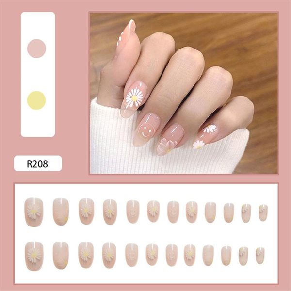 nail gel 24pcs daisys print wear long paragraph fashion manicure patch false nails save time wearable sk88, Red;pink
nail gel 24pcs daisys print wear long paragraph fashion manicure patch false nails save time wearable sk88, Red;pink