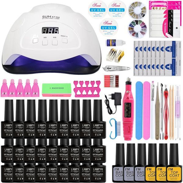 nail set 84/54/24w lamp gel polish kit & electric drill manicure extension art tools manicure1
nail set 84/54/24w lamp gel polish kit & electric drill manicure extension art tools manicure1
