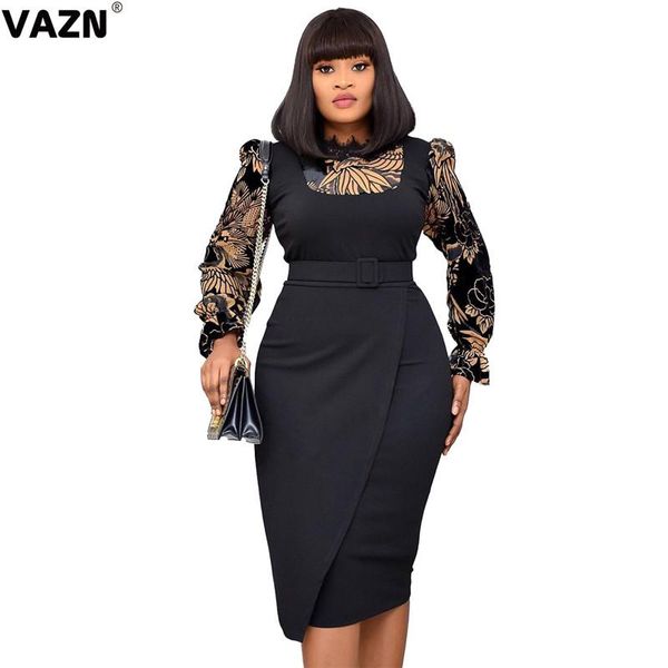 office lady black lace up chic ladies slim elegant female dresses o-neck full sleeve dress beach casual, Black;gray
office lady black lace up chic ladies slim elegant female dresses o-neck full sleeve dress beach casual, Black;gray