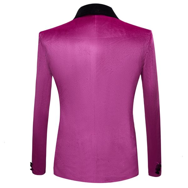 men's suits & blazers pyjtrl men fall winter light purple bright velvet blazers shawl party lapel suit jacket groom stage clothes 86i6, White;black
men's suits & blazers pyjtrl men fall winter light purple bright velvet blazers shawl party lapel suit jacket groom stage clothes 86i6, White;black