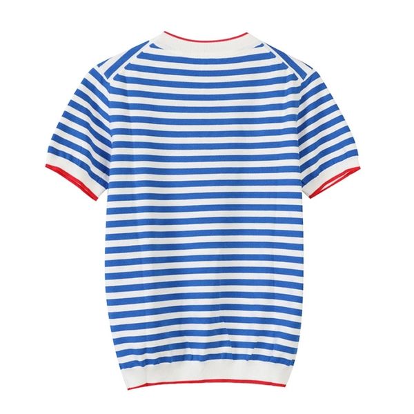 warmsway thin knitted t shirt women clothes 2021 summer woman short sleeve tees striped casual t-shirt female b-019, White
warmsway thin knitted t shirt women clothes 2021 summer woman short sleeve tees striped casual t-shirt female b-019, White