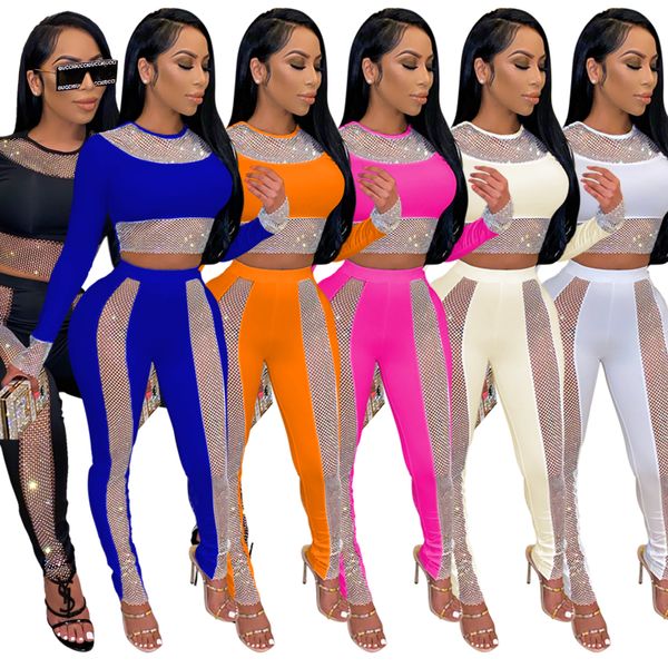 women's two piece pants sparkle crystal set autumn shiny long sleeve sequins crop and legging party club wears birthday outfits, White
women's two piece pants sparkle crystal set autumn shiny long sleeve sequins crop and legging party club wears birthday outfits, White