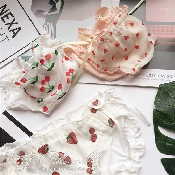 women's panties japan sweet fruit print cartoon ruffle bow cotton underwear seamless briefs girls lingerie tanga cute, Black;pink
women's panties japan sweet fruit print cartoon ruffle bow cotton underwear seamless briefs girls lingerie tanga cute, Black;pink