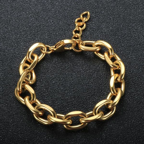 charm bracelets heavy thick link chain bracelet women men chunky for hip hop party jewelry gift, Golden;silver
charm bracelets heavy thick link chain bracelet women men chunky for hip hop party jewelry gift, Golden;silver