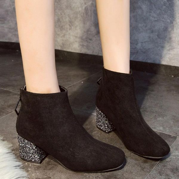 boots women autumn winter classic zipper snow ankle suede warm fur plush shoes#n3, Black
boots women autumn winter classic zipper snow ankle suede warm fur plush shoes#n3, Black