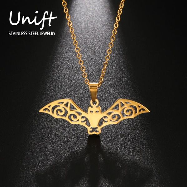 pendant necklaces unift stainless steel filigree bat necklace for women vampire beast choker punk gothic statement jewelry halloween gift, Silver
pendant necklaces unift stainless steel filigree bat necklace for women vampire beast choker punk gothic statement jewelry halloween gift, Silver