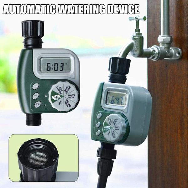 digital electronic hose sprinkler water timer garden irrigation controller large lcd screen @ls watering equipments
digital electronic hose sprinkler water timer garden irrigation controller large lcd screen @ls watering equipments