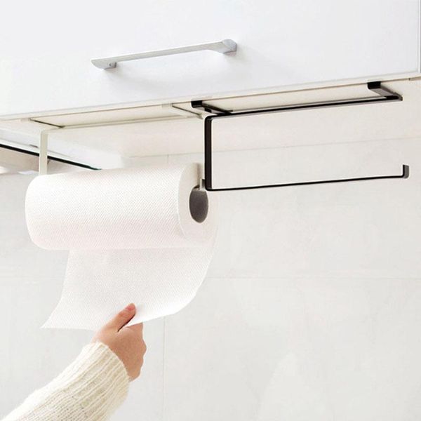 hooks & rails multifunctional cabinet roll holder kitchen storage bathroom organizer towel rack creative cling film shelf household items
hooks & rails multifunctional cabinet roll holder kitchen storage bathroom organizer towel rack creative cling film shelf household items