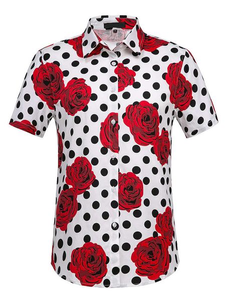 dresses cotton summer casual lapel cardigan short sleeve polka dot printed shirt men's wear, White;black
dresses cotton summer casual lapel cardigan short sleeve polka dot printed shirt men's wear, White;black
