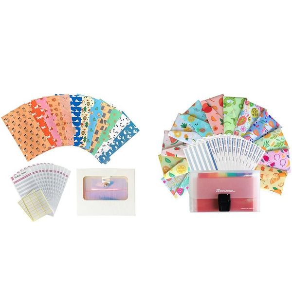 gift wrap 2 set money envelopes for cash reusable budget budgeting envelope system wallet, a & b
gift wrap 2 set money envelopes for cash reusable budget budgeting envelope system wallet, a & b