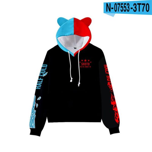 men's hoodies & sweatshirts kawaii my hero academia cat ears 3d boys/girls boku no cosplay children size, Black
men's hoodies & sweatshirts kawaii my hero academia cat ears 3d boys/girls boku no cosplay children size, Black
