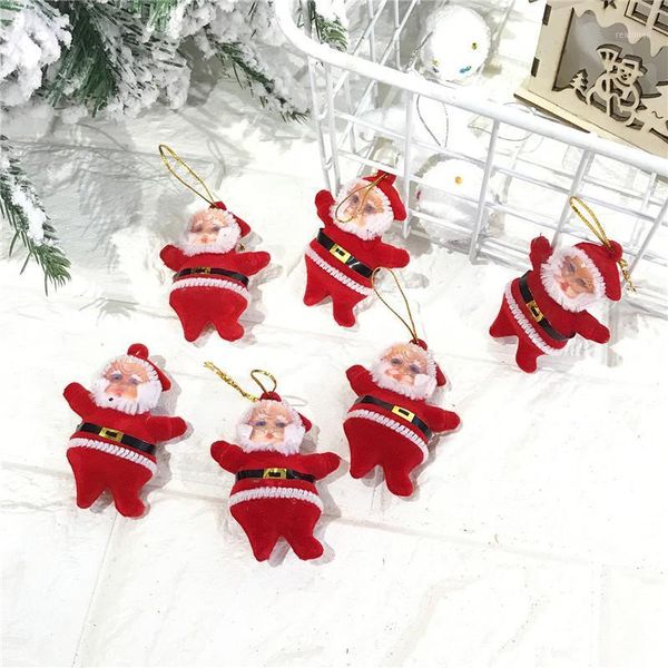 christmas decorations 6pcs mini hand-painted santa tree decoration pendant children's year home
christmas decorations 6pcs mini hand-painted santa tree decoration pendant children's year home