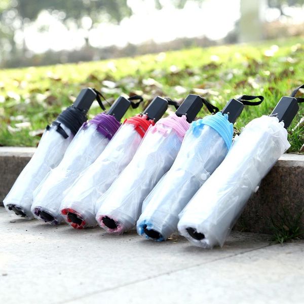 umbrellas korea transparent umbrella folding fully automatic three fold male and female students sunny small fresh
umbrellas korea transparent umbrella folding fully automatic three fold male and female students sunny small fresh