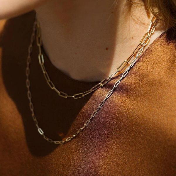 chains fashion chunky chain necklace rectangle paper link choker stainless steel silver color women girls layered
chains fashion chunky chain necklace rectangle paper link choker stainless steel silver color women girls layered