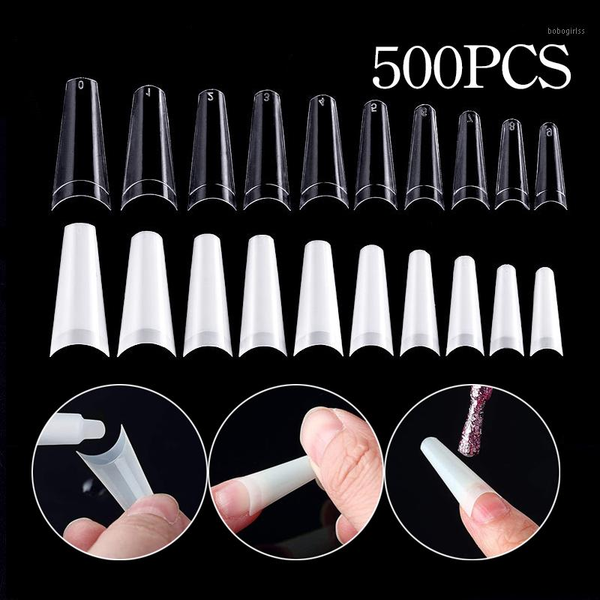 false nail tips french coffin transparent uv gel tip full cover nails press on for extension tip1, Red;gold
false nail tips french coffin transparent uv gel tip full cover nails press on for extension tip1, Red;gold