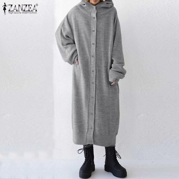 women's jackets open front long hoodies zanzea autumn stylish women hooded outwear casual solid sleeve cardigan kaftan thin coats, Black;brown
women's jackets open front long hoodies zanzea autumn stylish women hooded outwear casual solid sleeve cardigan kaftan thin coats, Black;brown