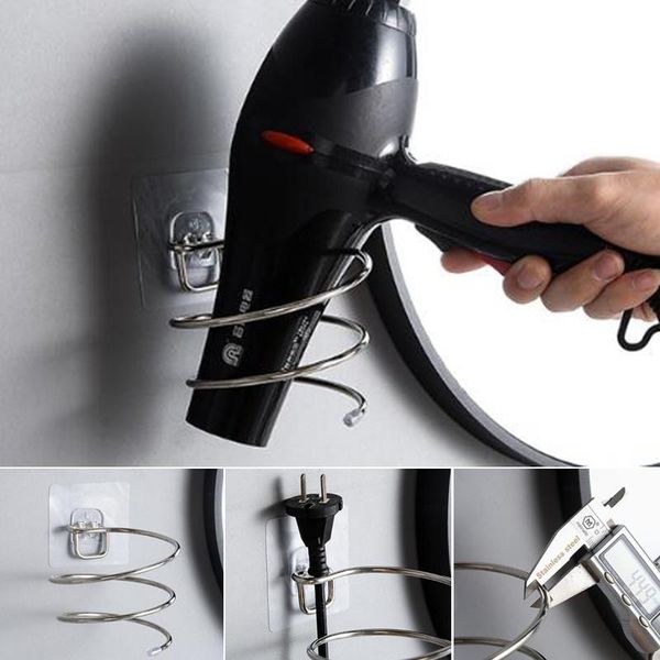 hooks & rails home stainless steel hair dryer rack anti-rust stand bathroom hairdryer organizer
hooks & rails home stainless steel hair dryer rack anti-rust stand bathroom hairdryer organizer