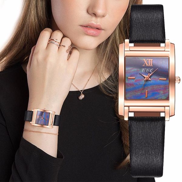 wristwatches 2021 fashion women square simple roma dial luxury ladies quartz watches gift clock relogio feminino, Slivery;brown
wristwatches 2021 fashion women square simple roma dial luxury ladies quartz watches gift clock relogio feminino, Slivery;brown