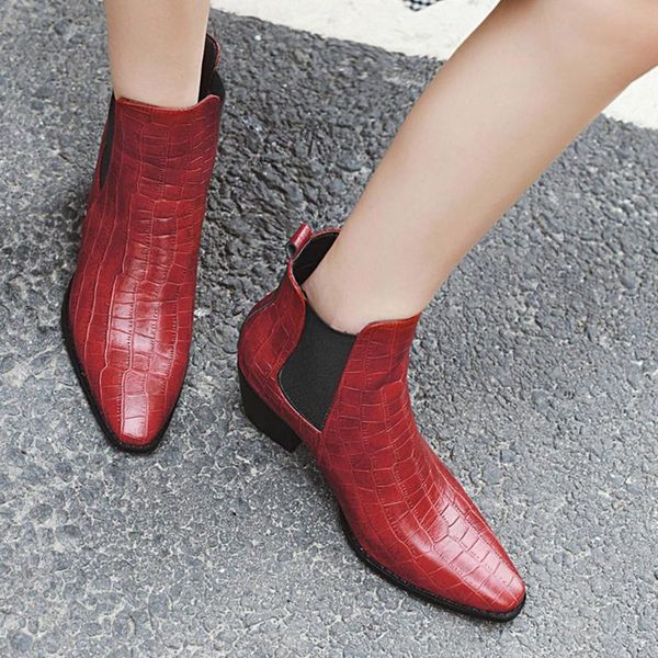 boots sagace ankle autumn pointed toe 2021 fashion winter plus size high heels female slip on lady shoes, Black
boots sagace ankle autumn pointed toe 2021 fashion winter plus size high heels female slip on lady shoes, Black