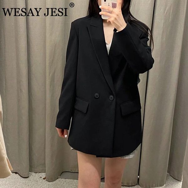 women's suits & blazers wesay jesi clothing chic office lady double breasted blazer vintage coat notched collar long sleeve ladies oute, White;black
women's suits & blazers wesay jesi clothing chic office lady double breasted blazer vintage coat notched collar long sleeve ladies oute, White;black
