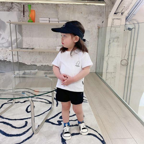 children's wear solid color shorts summer korean version girls' lace pants boys' casual trouser 5-24, Black
children's wear solid color shorts summer korean version girls' lace pants boys' casual trouser 5-24, Black