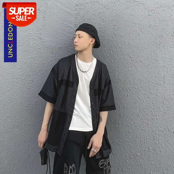 uncledonjm oversized t shirt goth clothes new arrival 2021 summer harajuku streetwear patchwork short sleeve t-shirt uc2118 #gg5s, White;black
uncledonjm oversized t shirt goth clothes new arrival 2021 summer harajuku streetwear patchwork short sleeve t-shirt uc2118 #gg5s, White;black
