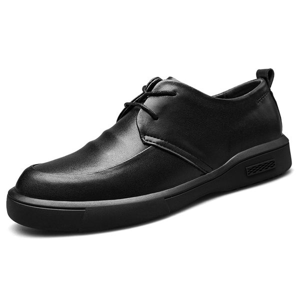 New Spring Autumn Simple Lace Up Mens Dress Shoes Luxury Cozy Light Party Genuine Leather Derby Shoes Business Office Shoes Men, Black lace
New Spring Autumn Simple Lace Up Mens Dress Shoes Luxury Cozy Light Party Genuine Leather Derby Shoes Business Office Shoes Men, Black lace