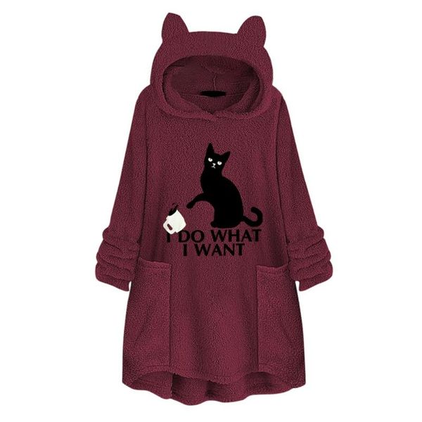 women's hoodies & sweatshirts women oversized hoodie fleece embroidery cute cat ear plus size pullovers winter jumpers sweatshirt pocke, Black
women's hoodies & sweatshirts women oversized hoodie fleece embroidery cute cat ear plus size pullovers winter jumpers sweatshirt pocke, Black