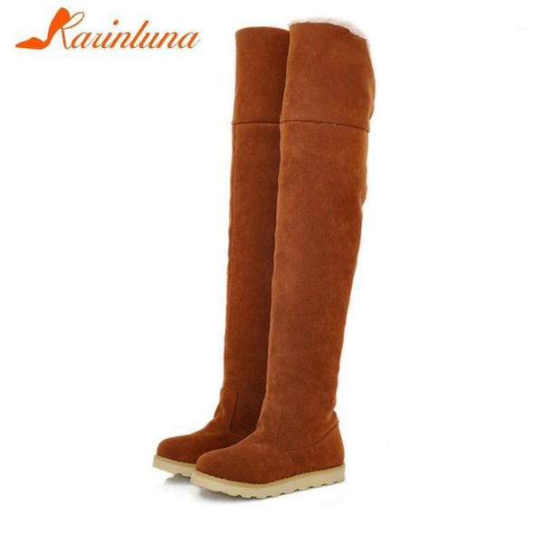 boots karin big size 34-43 female winter warm fur flock thick sole slip on thigh high women over the knee shoes1, Black
boots karin big size 34-43 female winter warm fur flock thick sole slip on thigh high women over the knee shoes1, Black