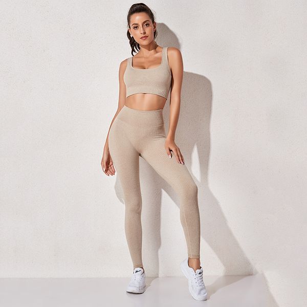 sports wear for women seamless suit for fitness set 2/3pcs ribbed high waist elastic yoga set sports running women gym clothinging, White;black
sports wear for women seamless suit for fitness set 2/3pcs ribbed high waist elastic yoga set sports running women gym clothinging, White;black