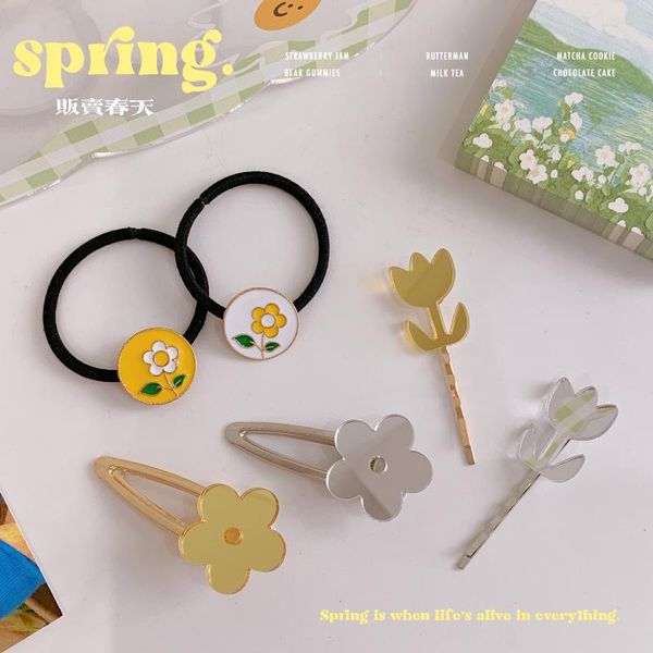 hair accessories fashion flower design clips for women girl barrettes hairpins headwear elastic ties styling tools, Slivery;white
hair accessories fashion flower design clips for women girl barrettes hairpins headwear elastic ties styling tools, Slivery;white