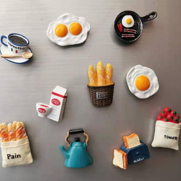 fridge magnets simulation food pan resin magnet home decor egg bread pizza milk coffee refrigerator stickers christmas gift
fridge magnets simulation food pan resin magnet home decor egg bread pizza milk coffee refrigerator stickers christmas gift