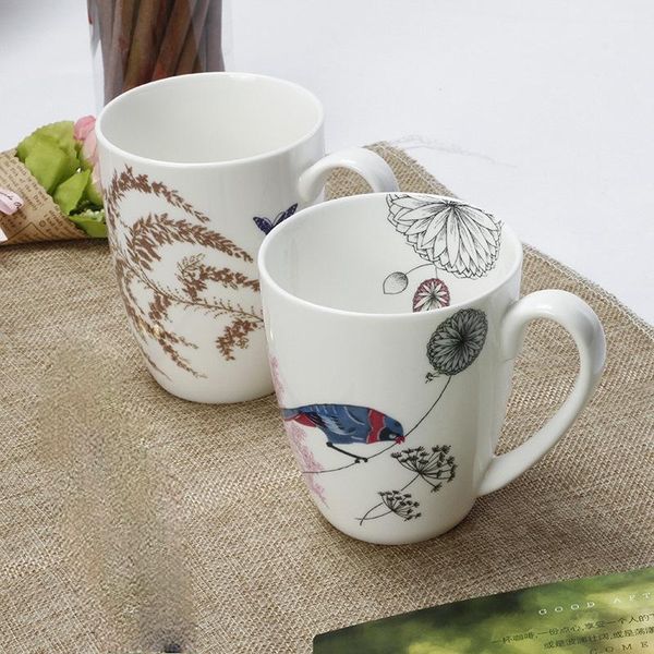 mugs bone porcelain cup home large capacity simple european-style mug male and female couple water ceramic
mugs bone porcelain cup home large capacity simple european-style mug male and female couple water ceramic