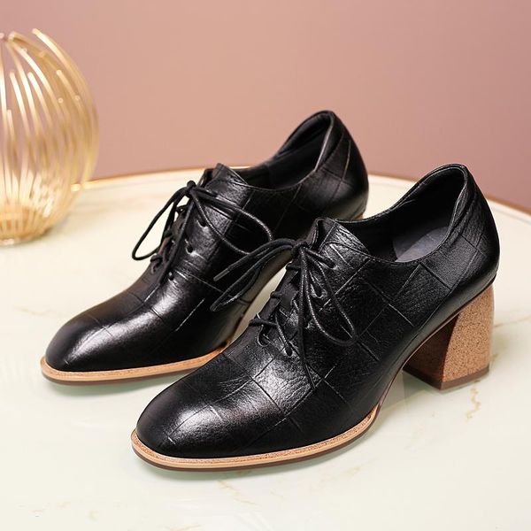 dress shoes plus size 34-42 women's genuine leather retro pumps comfortable ol style vintage heels ladies sale, Black
dress shoes plus size 34-42 women's genuine leather retro pumps comfortable ol style vintage heels ladies sale, Black