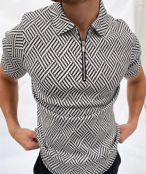 men's polos shirts clothing 2021 summer casual sports short sleeve chain turn down collar for friend husband k081, White;black
men's polos shirts clothing 2021 summer casual sports short sleeve chain turn down collar for friend husband k081, White;black