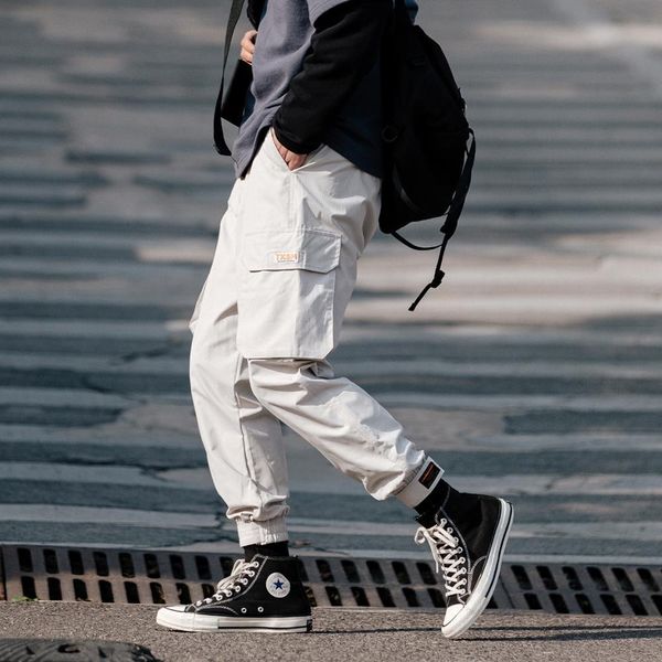 men's pants spring fashion young men cargo elastic waist loose overalls casual trousers abz647 2mpy, Black
men's pants spring fashion young men cargo elastic waist loose overalls casual trousers abz647 2mpy, Black