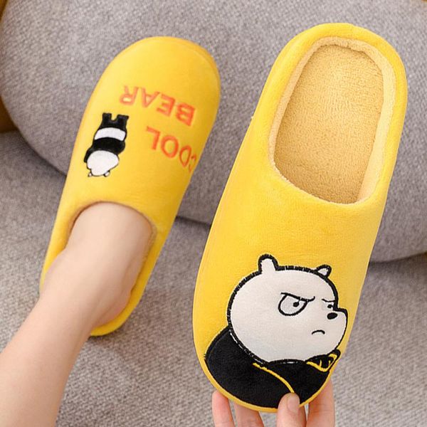women warm home slippers female couple shoes comfort plush cat animal ladies slip on winter slipper woman plus size 36-45, Black
women warm home slippers female couple shoes comfort plush cat animal ladies slip on winter slipper woman plus size 36-45, Black