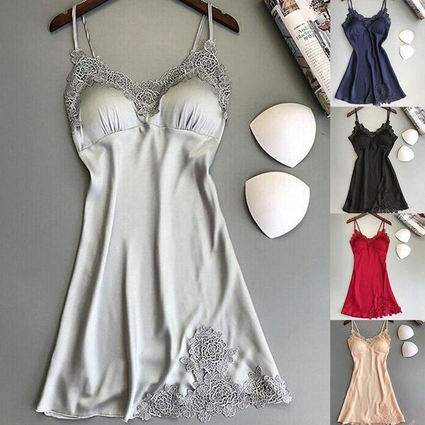 women's swimwear ladies silk satin night dress sleeveless nighties v-neck nightgown nightdress lace sleepwear nightwear for women s-xl, White;black
women's swimwear ladies silk satin night dress sleeveless nighties v-neck nightgown nightdress lace sleepwear nightwear for women s-xl, White;black