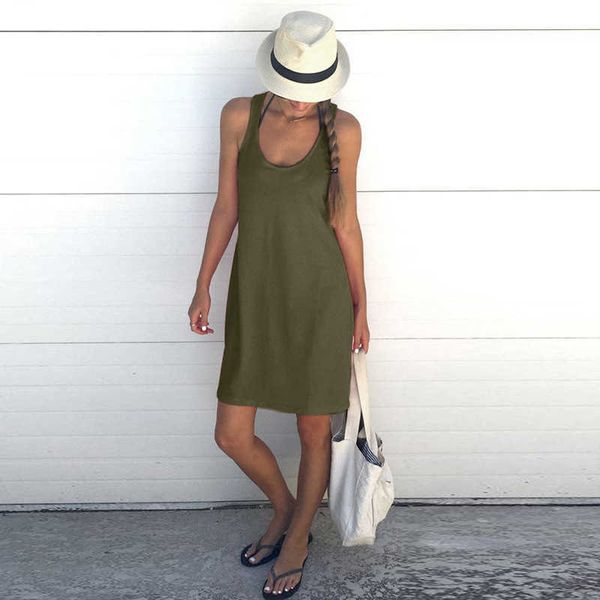 casual loose women basic dress solid o-neck sleeveless summer female mini dresses w9171 210526, Black;gray
casual loose women basic dress solid o-neck sleeveless summer female mini dresses w9171 210526, Black;gray